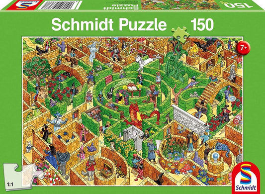 Schmidt Spiele KinderPuzzle - Labyrinth, 150 Teile