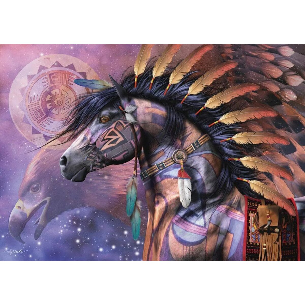 Schmidt Spiele Puzzle Laurie Prindle: Schamane, 1.000 Teile