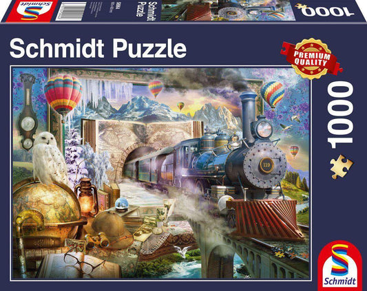 Schmidt Spiele Puzzle - Magische Reise, 1000 Teile