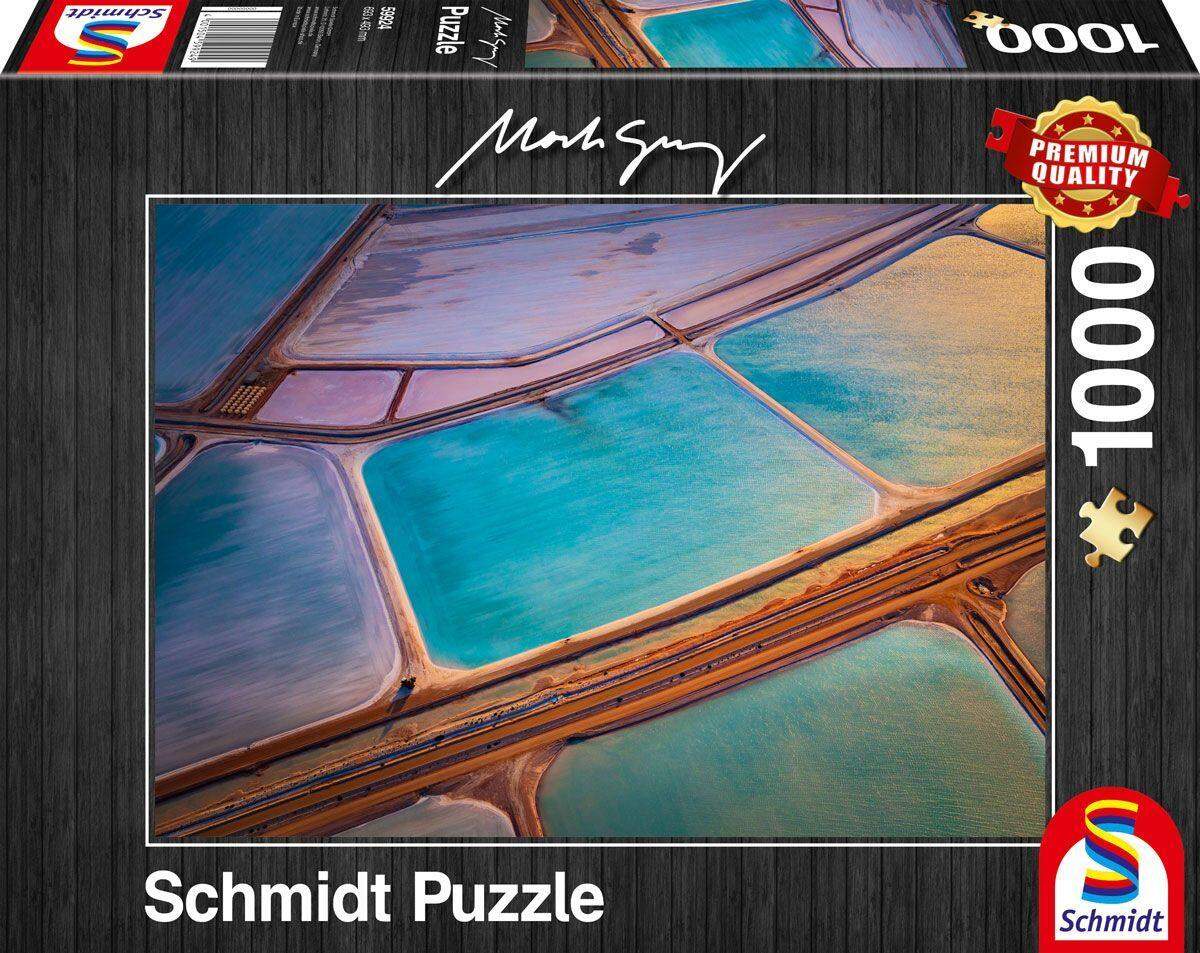 Schmidt Spiele Puzzle - Mark Gray Pastelle, 1000 Teile