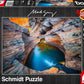 Schmidt Spiele Puzzle - Mark Gray Indigo, 1000 Teile