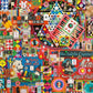 Schmidt Spiele Puzzle - Shelley Davies Vintage Gesellschaftsspiele, 1000 Teile