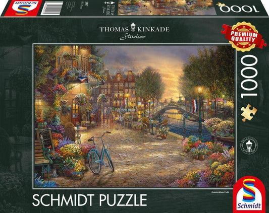 Schmidt Spiele Puzzle - Thomas Kinkade Amsterdam, 1000 Teile
