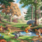 Schmidt Spiele Puzzle - Thomas Kinkade Disney Winnie The Pooh, 1000 Teile