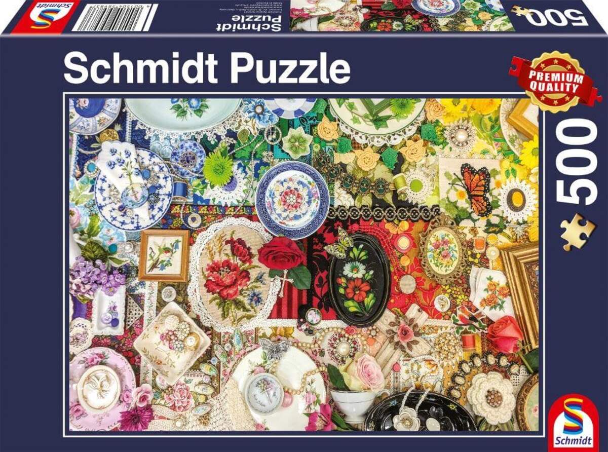 Schmidt Spiele Puzzle - Schmuckschätzchen, 500 Teile Puzzle