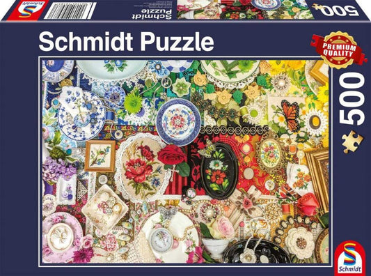 Schmidt Spiele Puzzle - Schmuckschätzchen, 500 Teile Puzzle