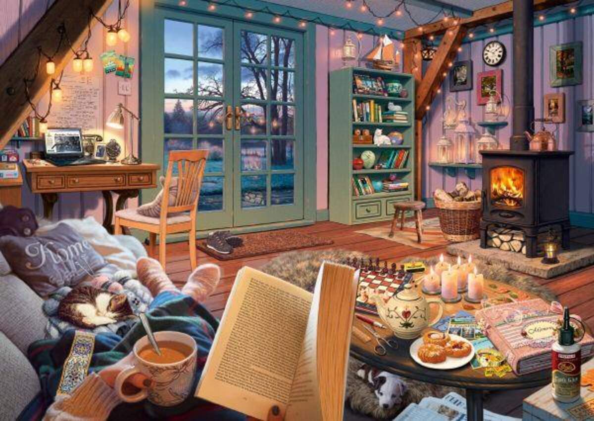 Schmidt Spiele Puzzle - Secret Puzzle Steve Read: Im Ferienhaus, 1000 Teile