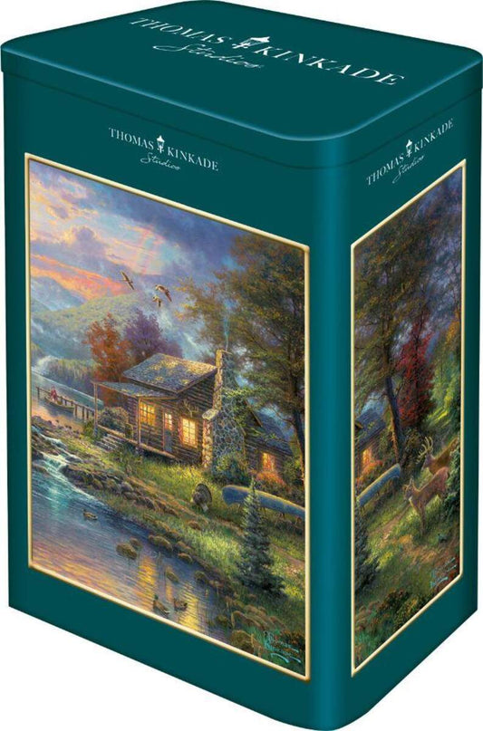 Schmidt Spiele Puzzle - Thomas Kinkade Puzzle - Nature' Paradise, 500 Teile