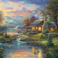 Schmidt Spiele Puzzle - Thomas Kinkade Puzzle - Nature' Paradise, 500 Teile