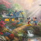 Schmidt Spiele Puzzle - Thomas Kinkade Puzzle - Disney, Mickey & Minnie, 500 Teile
