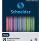 Schneider VIZZ Kugelschreiber Strichbreite M, 8er im Kartonetui