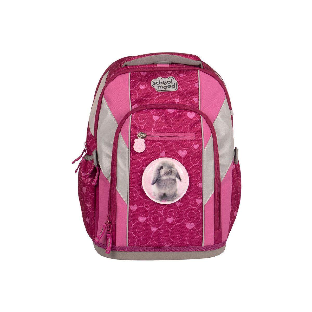 School-Mood 7-tlg. Schulrucksackset Loop Air+ Hannah (Hase)