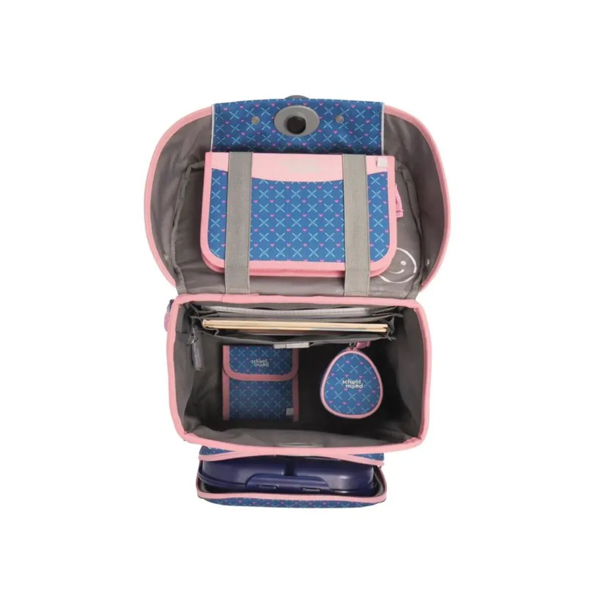 School-Mood Schulranzenset Hero Maxx Air+ Mila (Pferd)