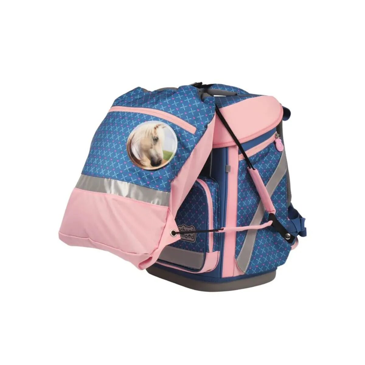 School-Mood Schulranzenset Hero Maxx Air+ Mila (Pferd)