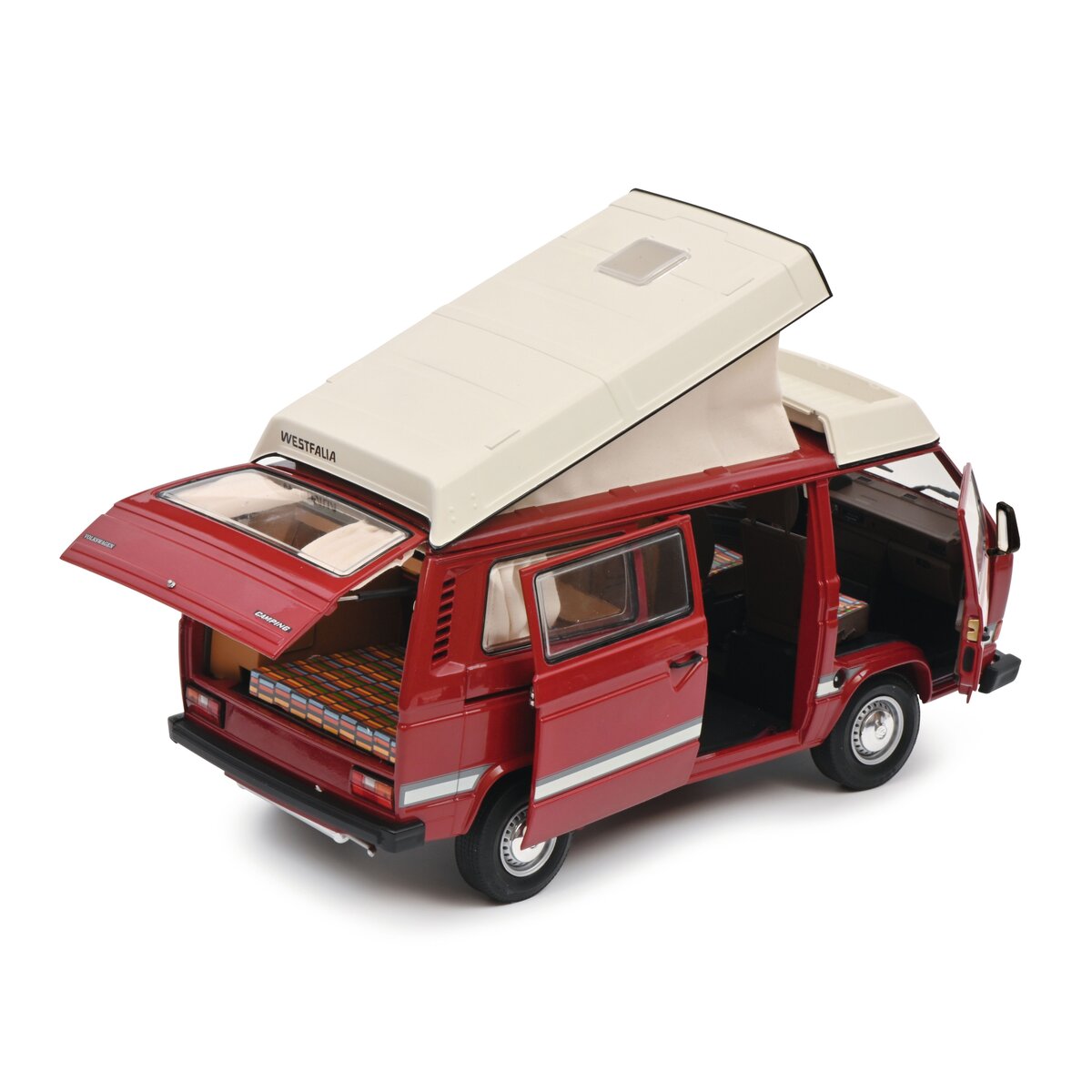 Schuco 450038900 - VW T3a Camper rot 1:18