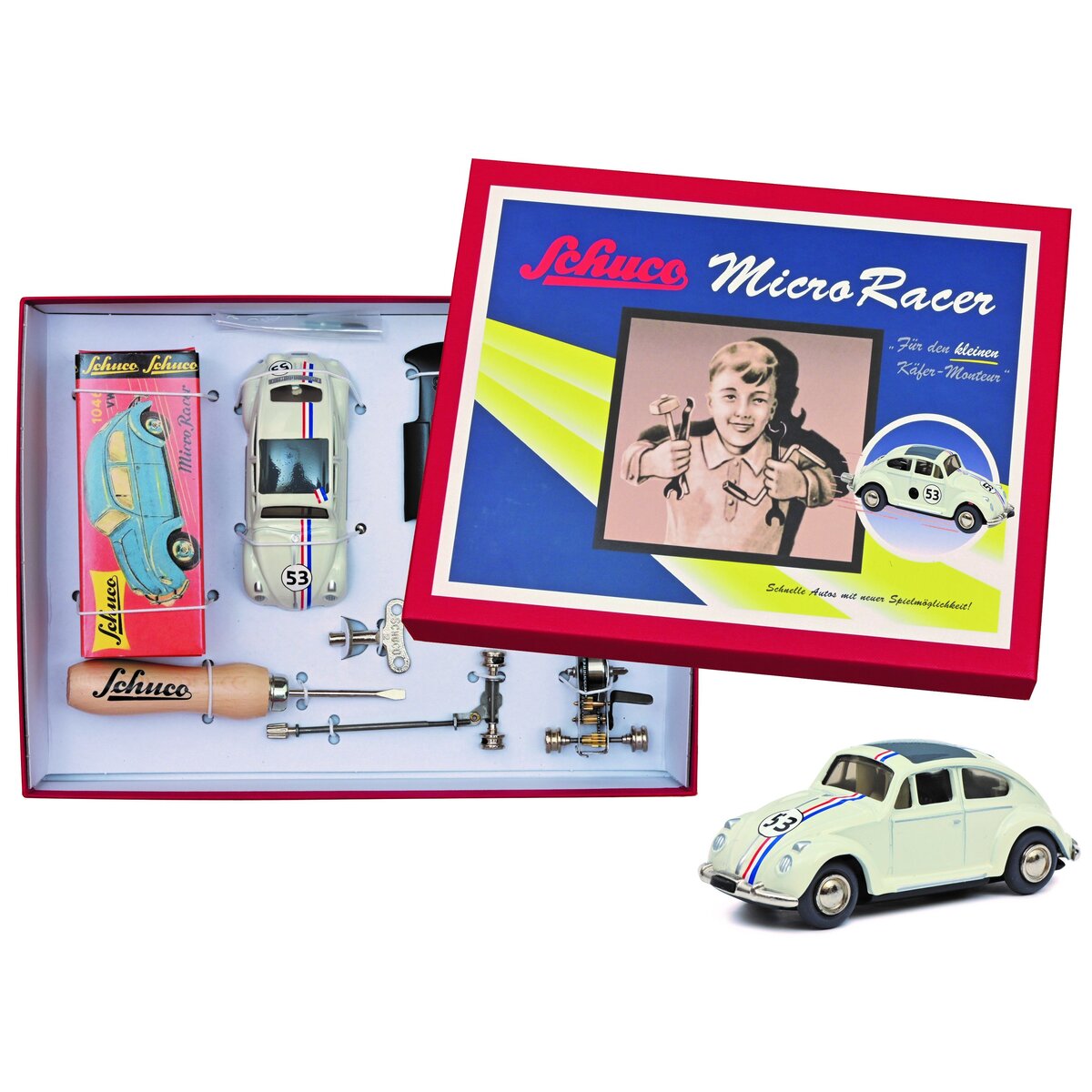 Schuco 450177800 - Micro Racer VW Käfer #53 BS