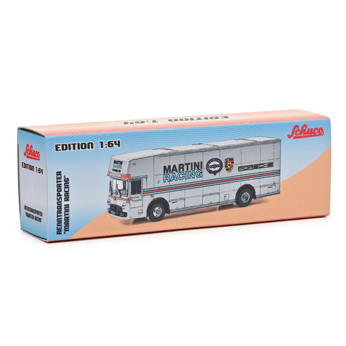 Schuco 452027400 - Renntransporter MARTINI 1:64