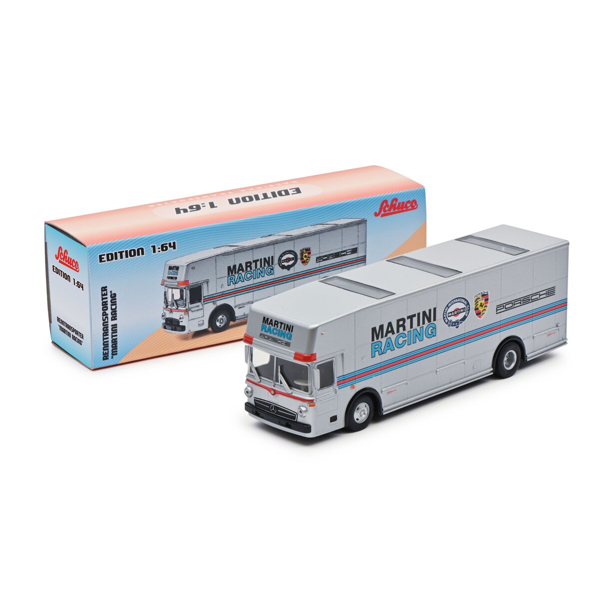 Schuco 452027400 - Renntransporter MARTINI 1:64