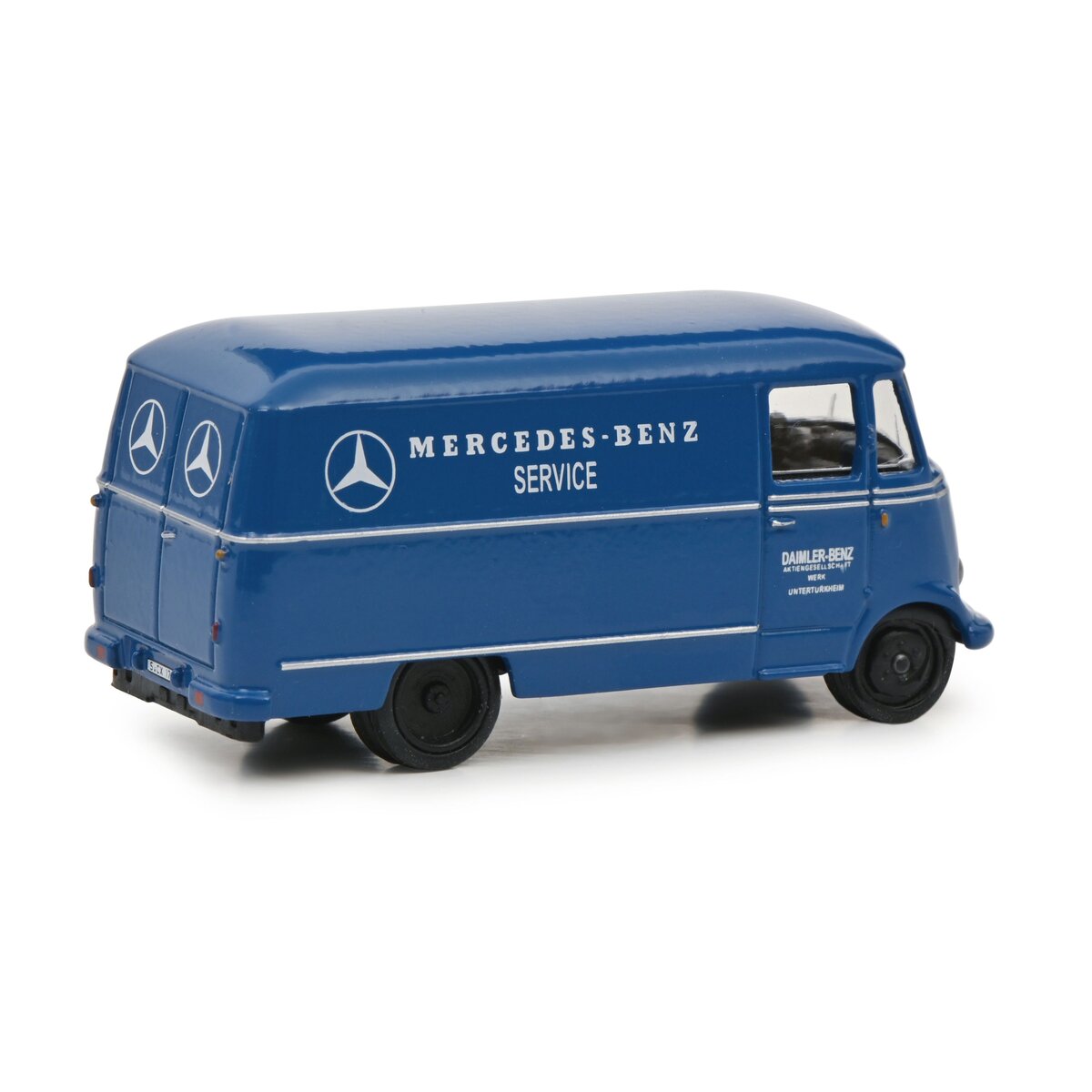 Schuco 452661500 - MB L319 Kasten blau 1:87