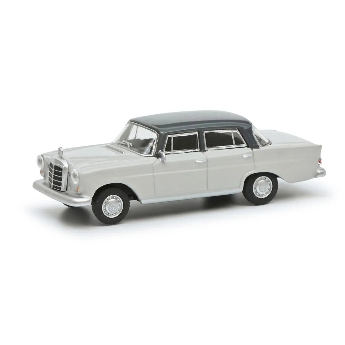 Schuco MB 200 D Heckflosse hellgrau 1:64