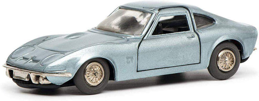 Schuco Micro Racer Opel GT, blau metallic