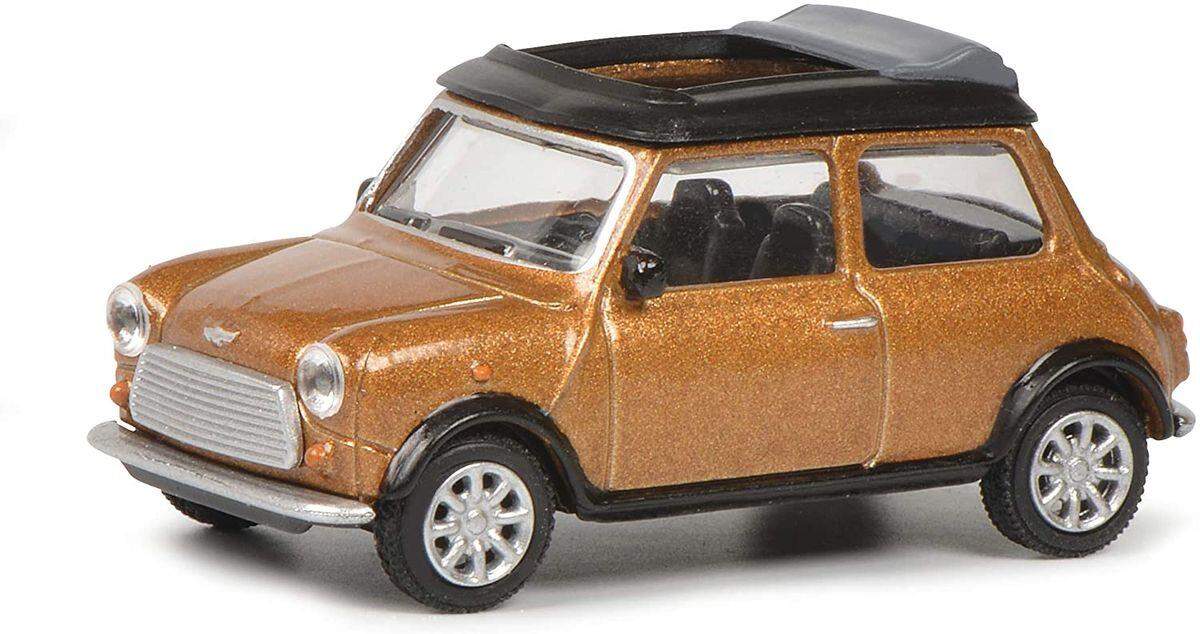 Schuco Mini Cooper braun met.1:64