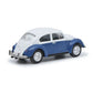 Schuco VW Käfer blau/weiß 1:87