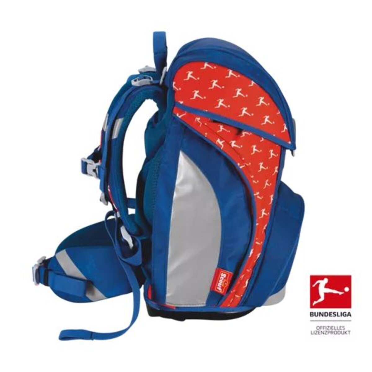 Scout Alpha Exklusiv Schulranzen-Set Bundesliga, 4-teilig