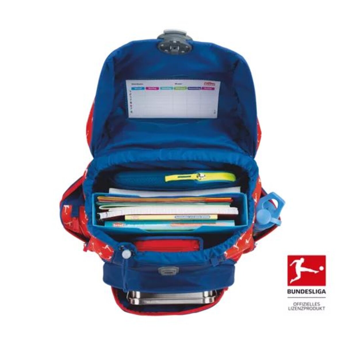 Scout Alpha Exklusiv Schulranzen-Set Bundesliga, 4-teilig