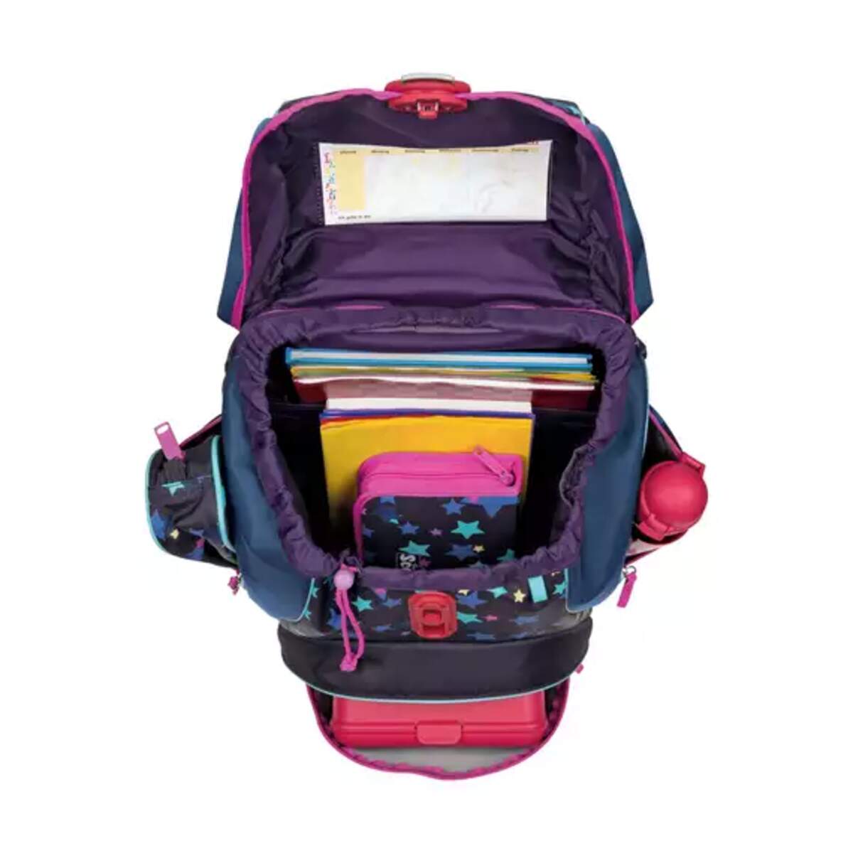 Scout Alpha Schulranzen-Set Sweet Stars 4-teilig