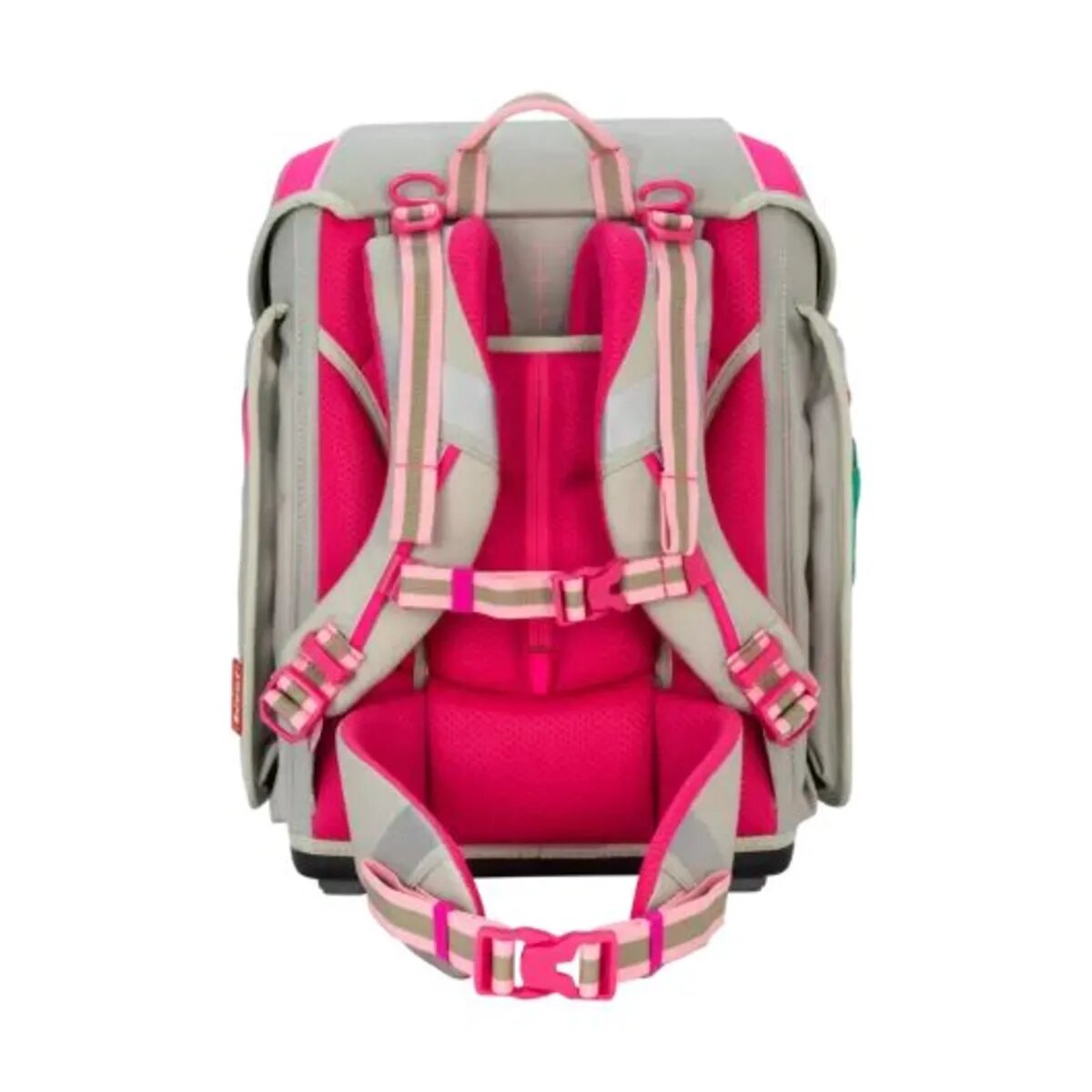 Scout Schulranzen-Set Genius DIN Pink Cherry, 4-teilig