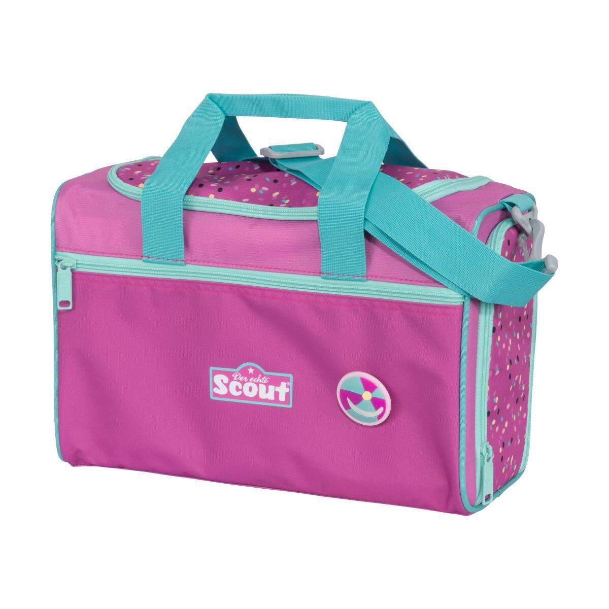 Scout Genius Schulranzenset Flamingo, 4-teilig