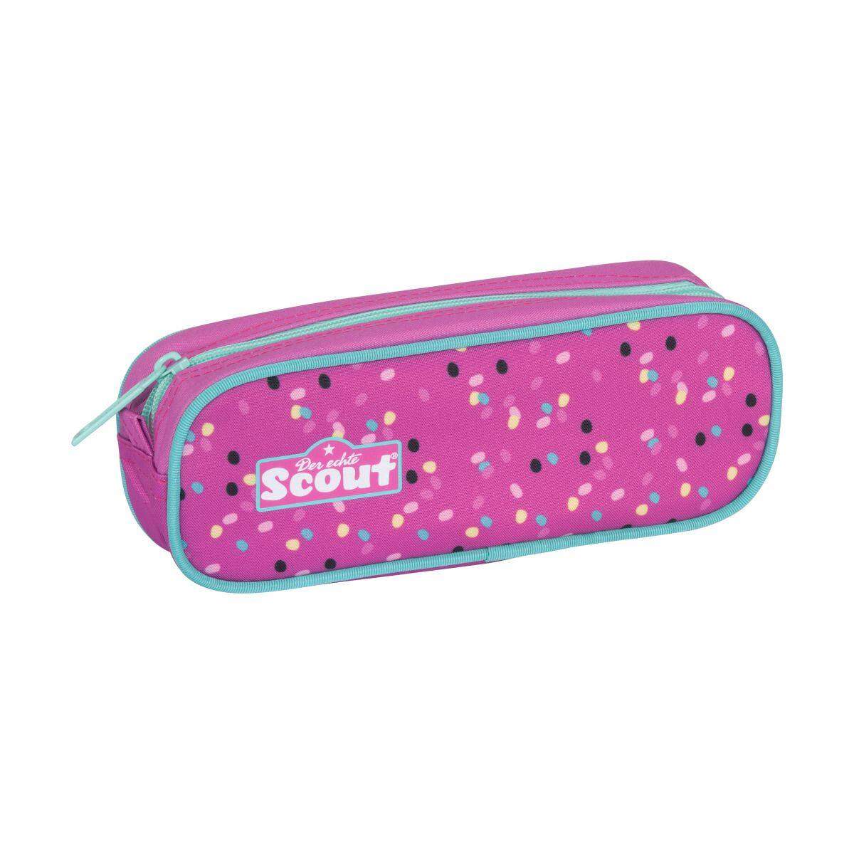 Scout Genius Schulranzenset Flamingo, 4-teilig