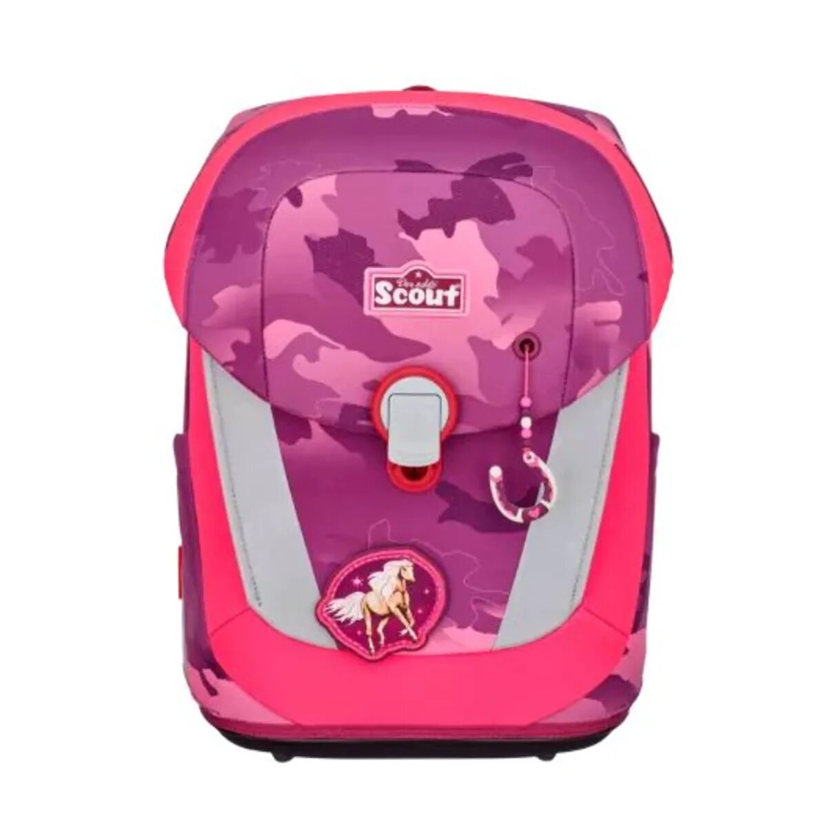 Scout Schulranzen-Set Sunny II DIN Pink Horse, 4-teilig