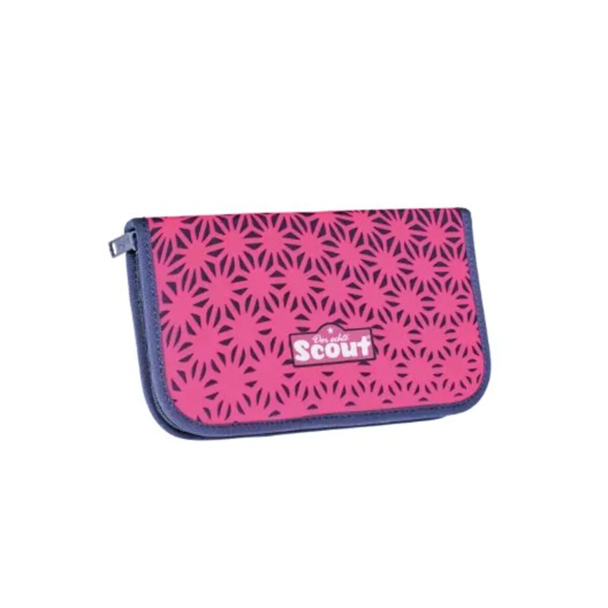 Scout Schulranzen-Set Sunny II DIN Neon Safety Pink Glow, 4-teilig