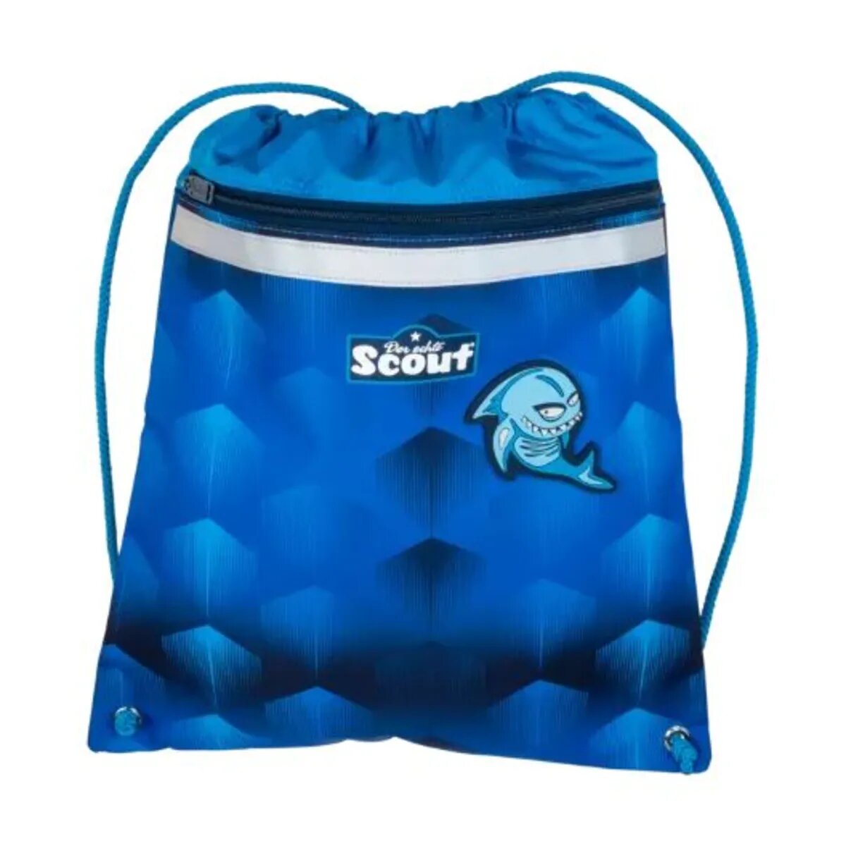 Scout Schulranzen-Set Alpha Exklusiv Safety Light Funny Freaks, 5-teilig