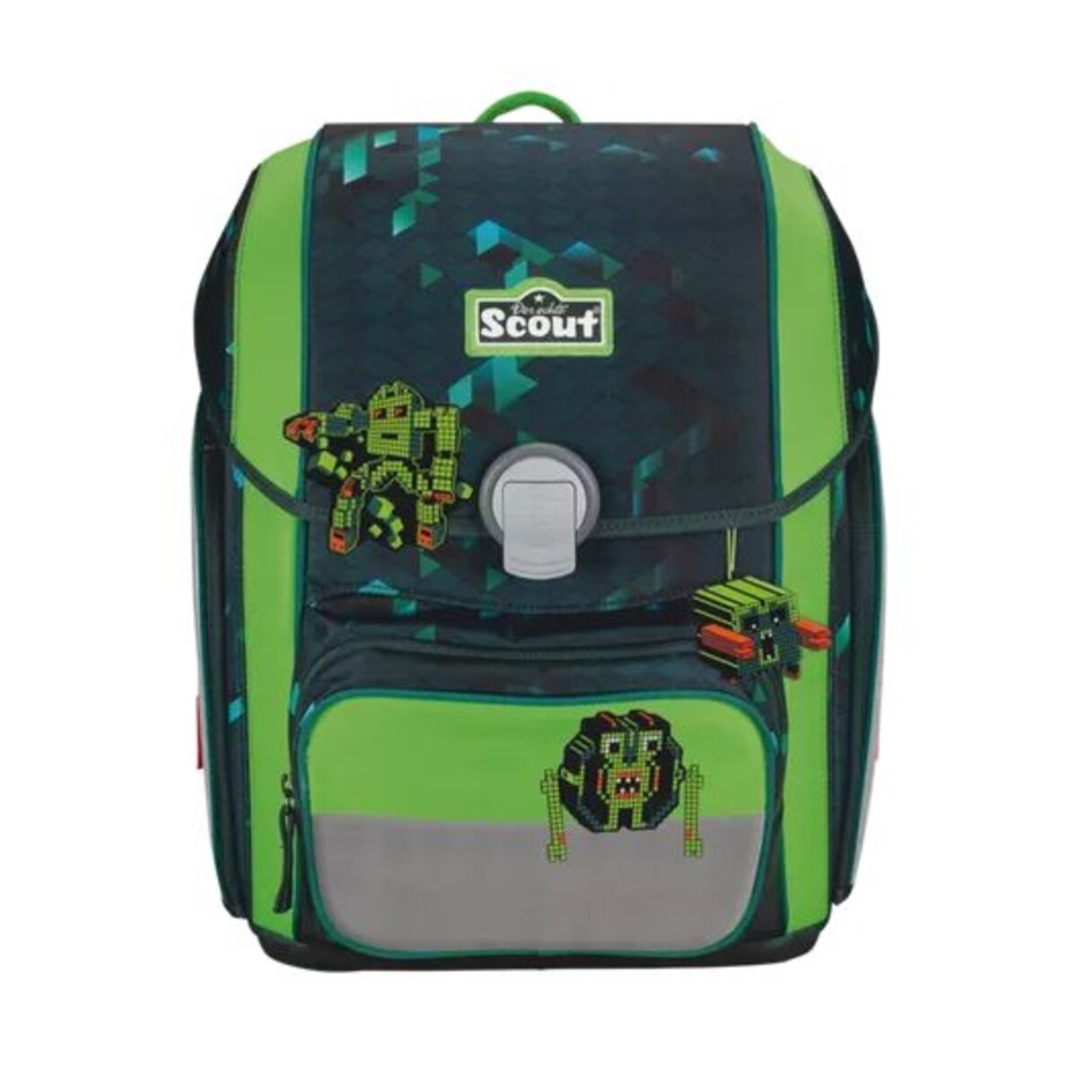 Scout Schulranzen-Set Genius DIN Cubes