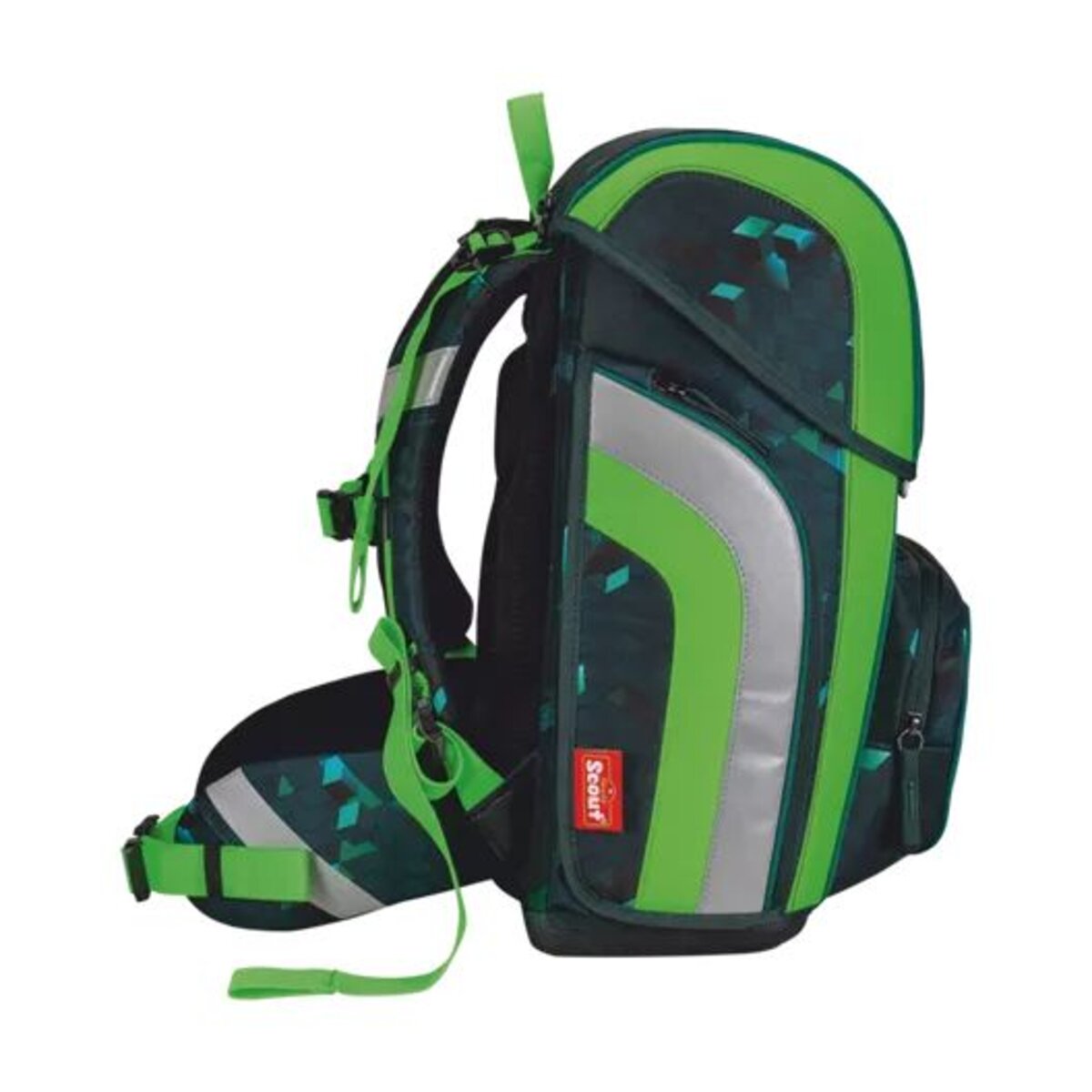 Scout Schulranzen-Set Genius DIN Cubes