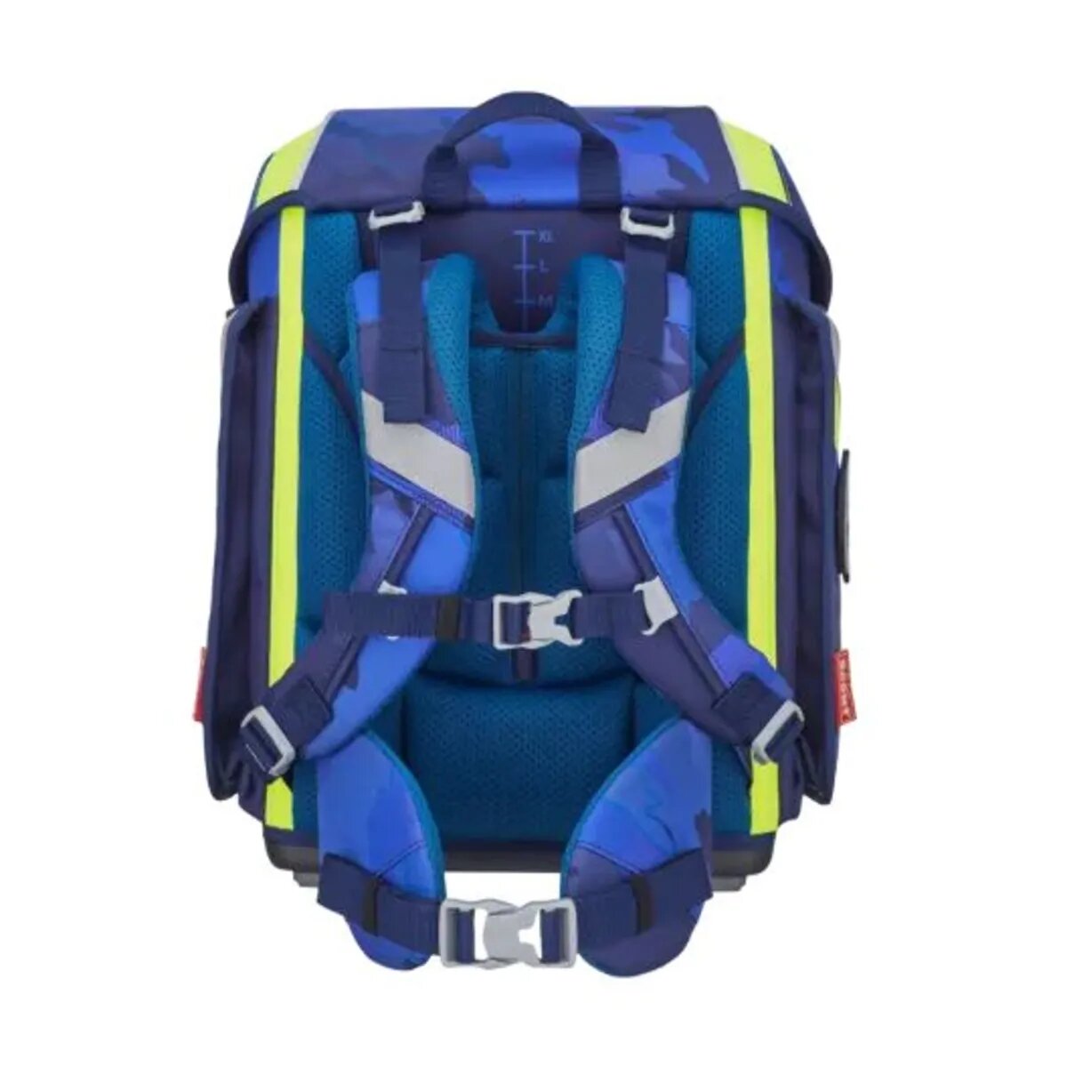 Scout Schulranzen-Set Genius DIN Blue Police, 4-teilig