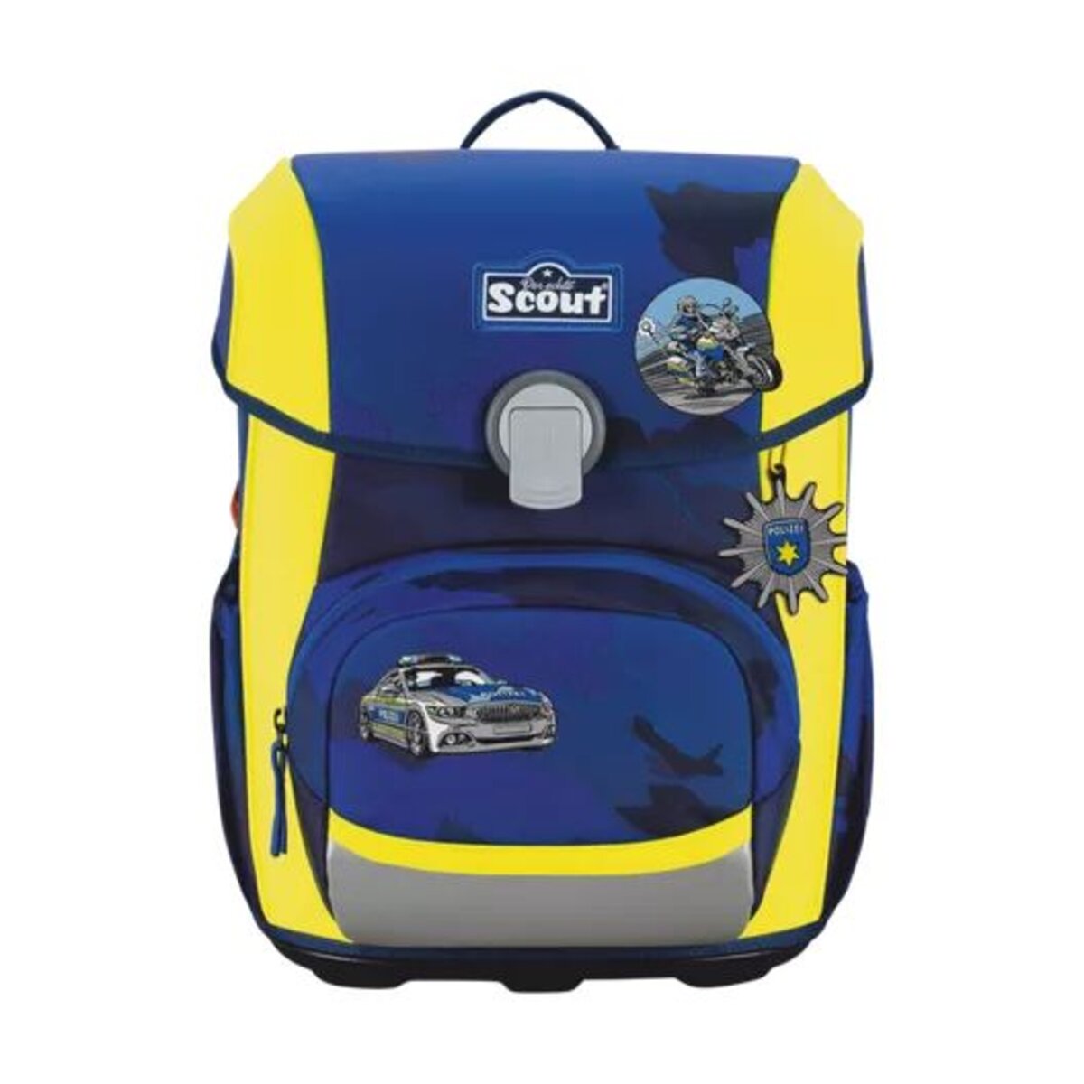 Scout Schulranzen-Set Neo DIN Blue Police