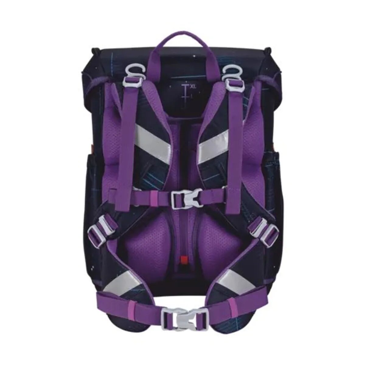 Scout Schulranzen-Set Neo Exklusiv Safety Light Spooky Starlight