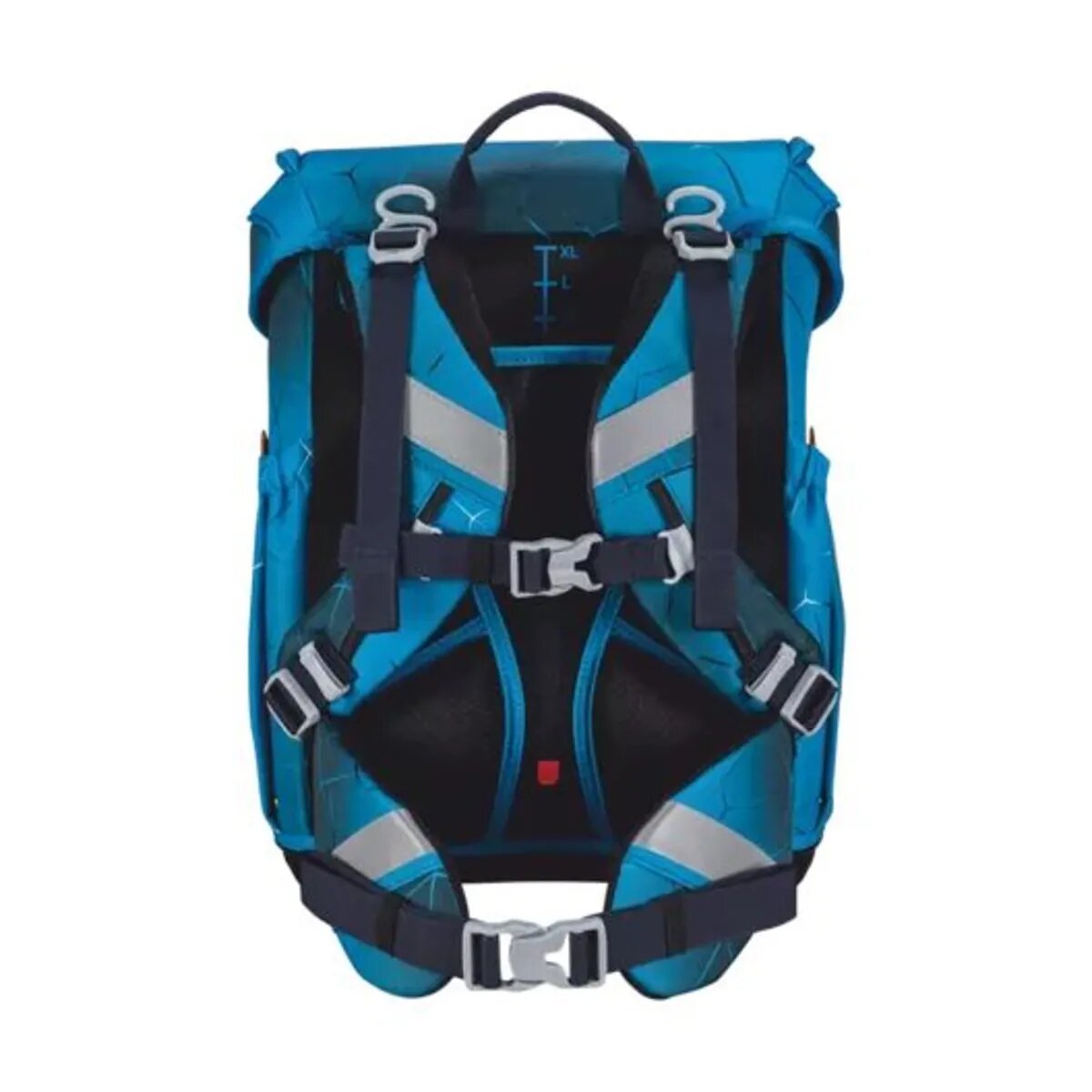 Scout Schulranzen-Set Neo Exklusiv Safety Light Polar Blue