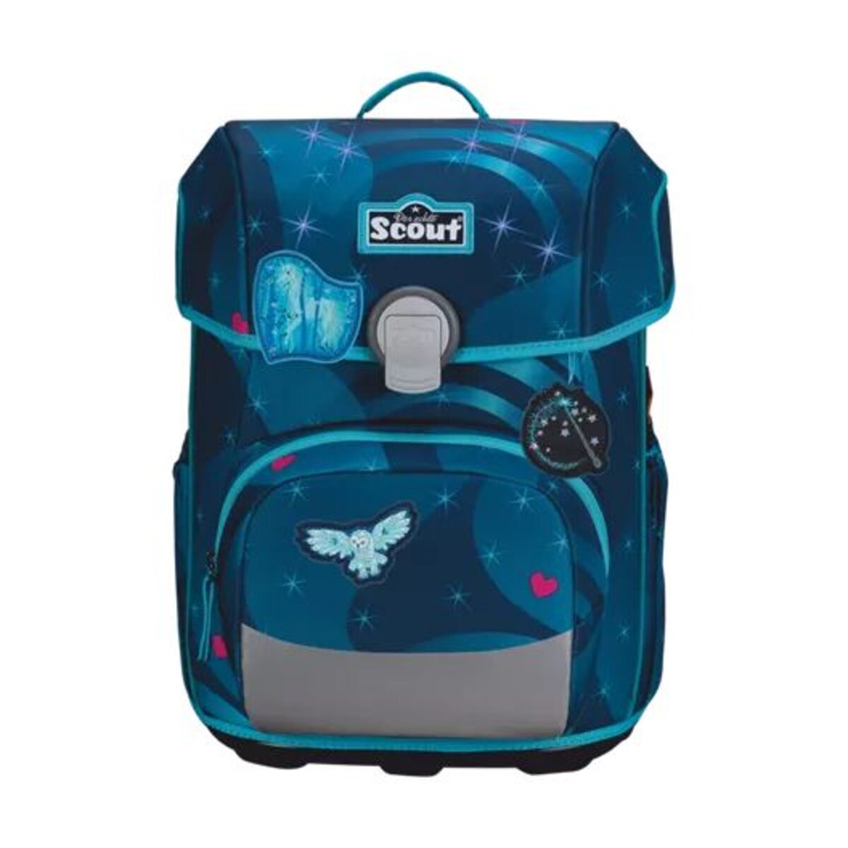 Scout Schulranzen-Set Neo Exklusiv LED Heaven