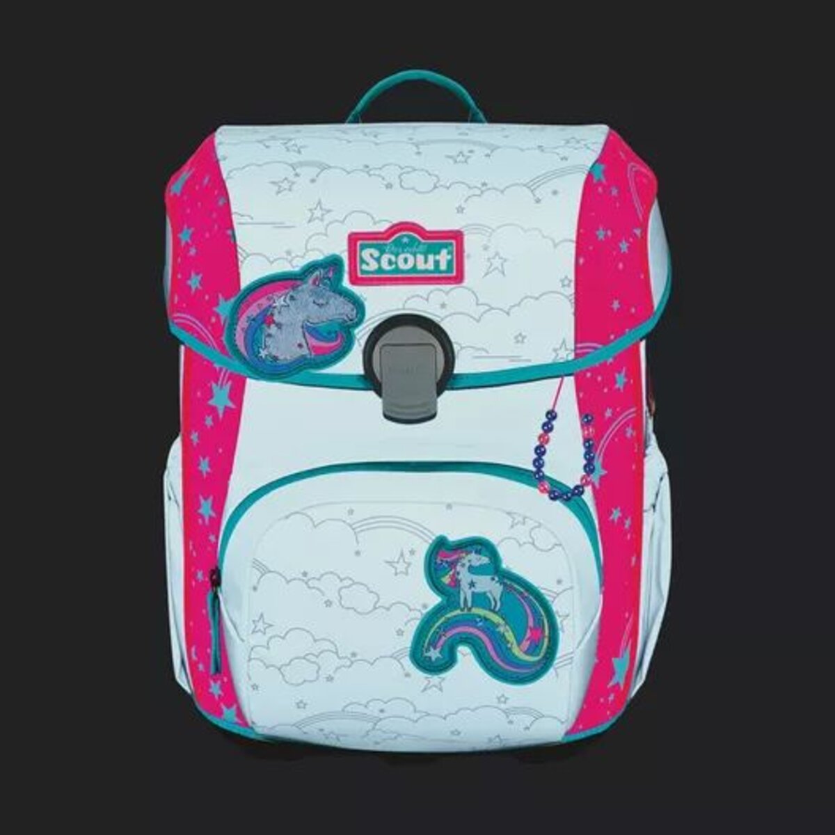 Scout Schulranzen-Set Neo Exklusiv Superflash Extreme Unicorn