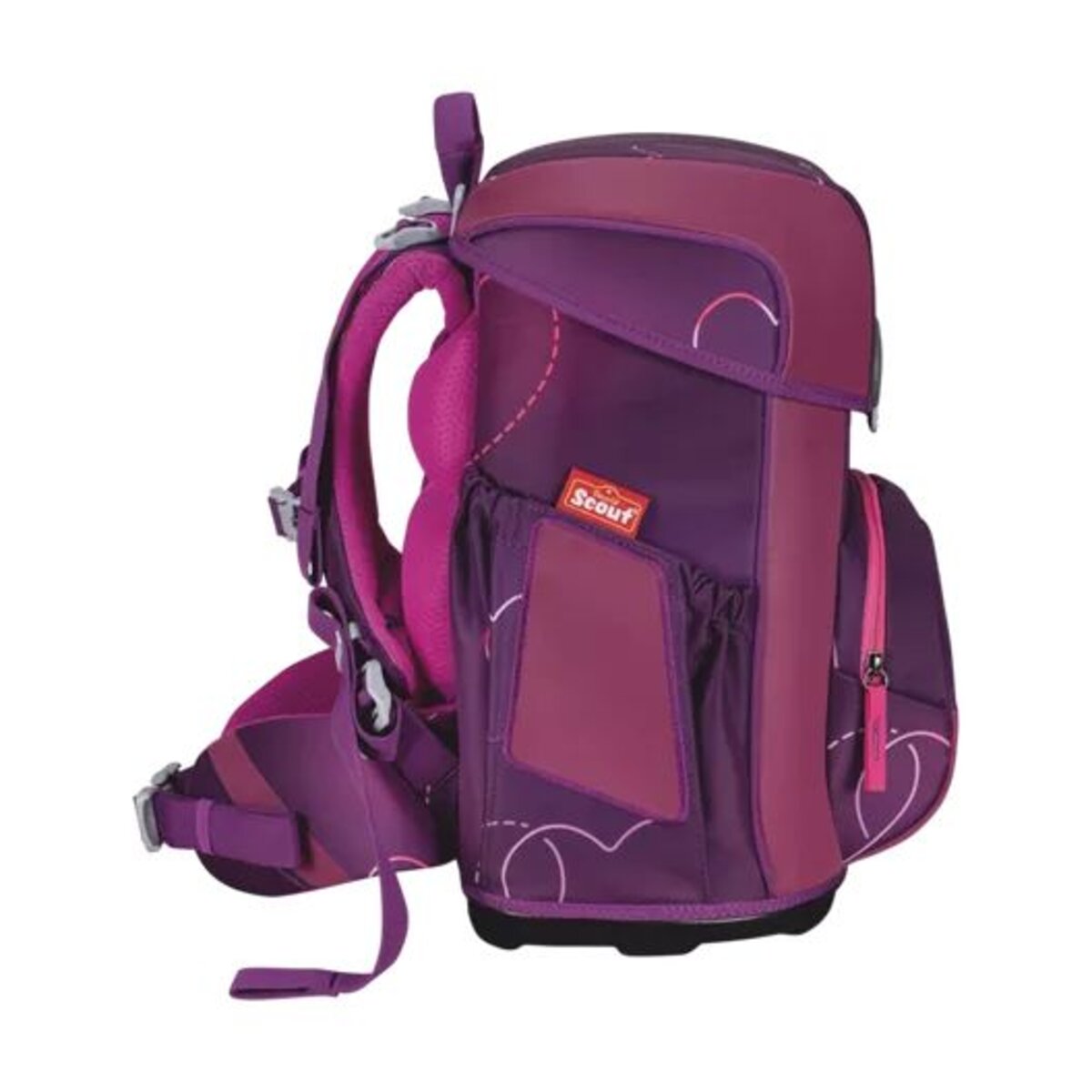 Scout Schulranzen-Set Neo Exklusiv Superflash Lovely