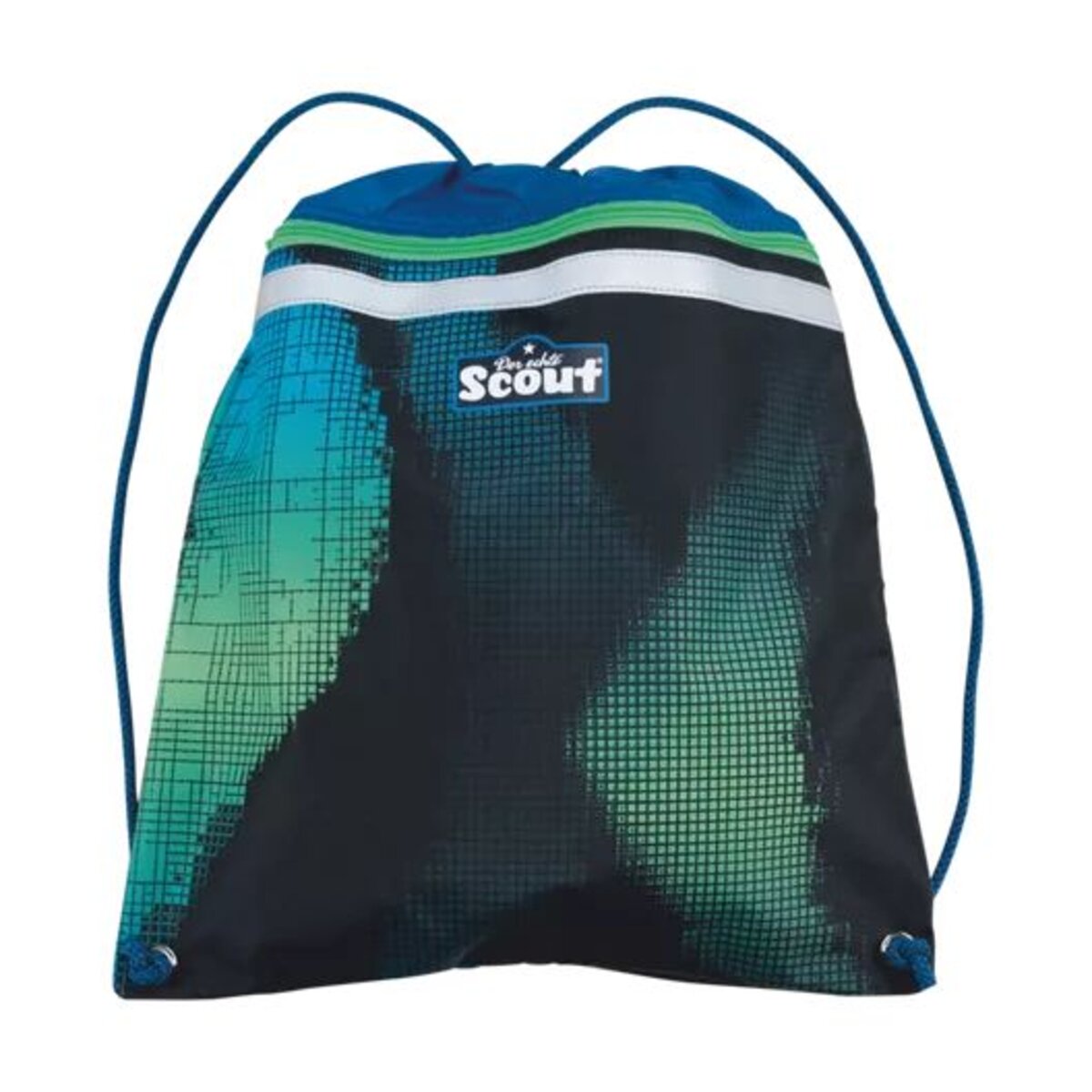 Scout Schulranzen-Set Neo Set Movie Star Blue Pixel