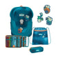 Scout Schulranzen-Set Sunny II Exklusiv Superflash Seadragon, 4-teilig