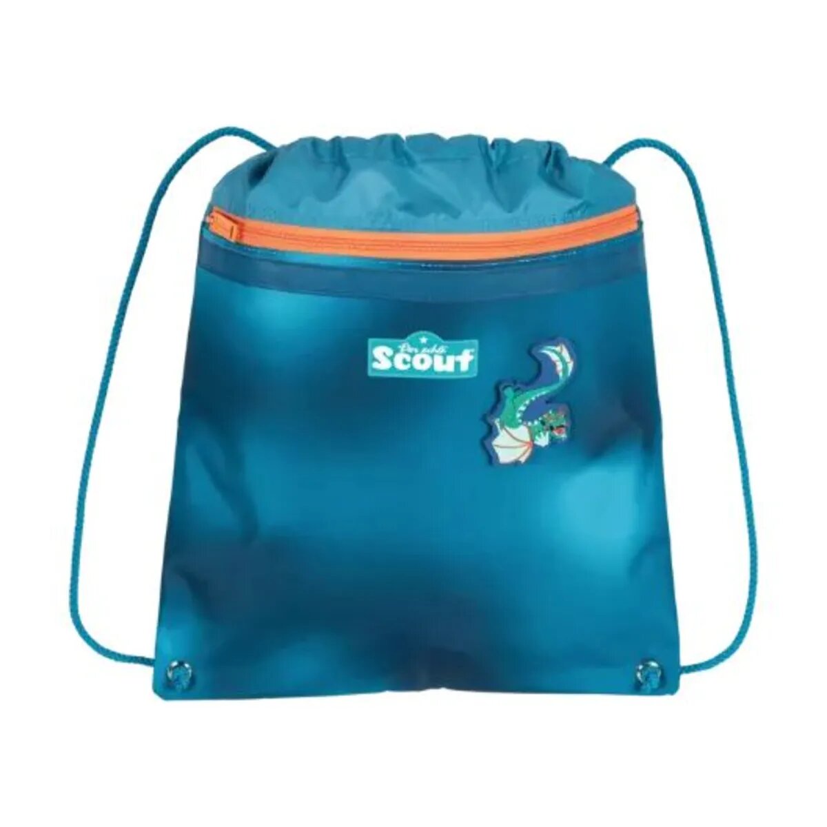 Scout Schulranzen-Set Sunny II Exklusiv Superflash Seadragon, 4-teilig