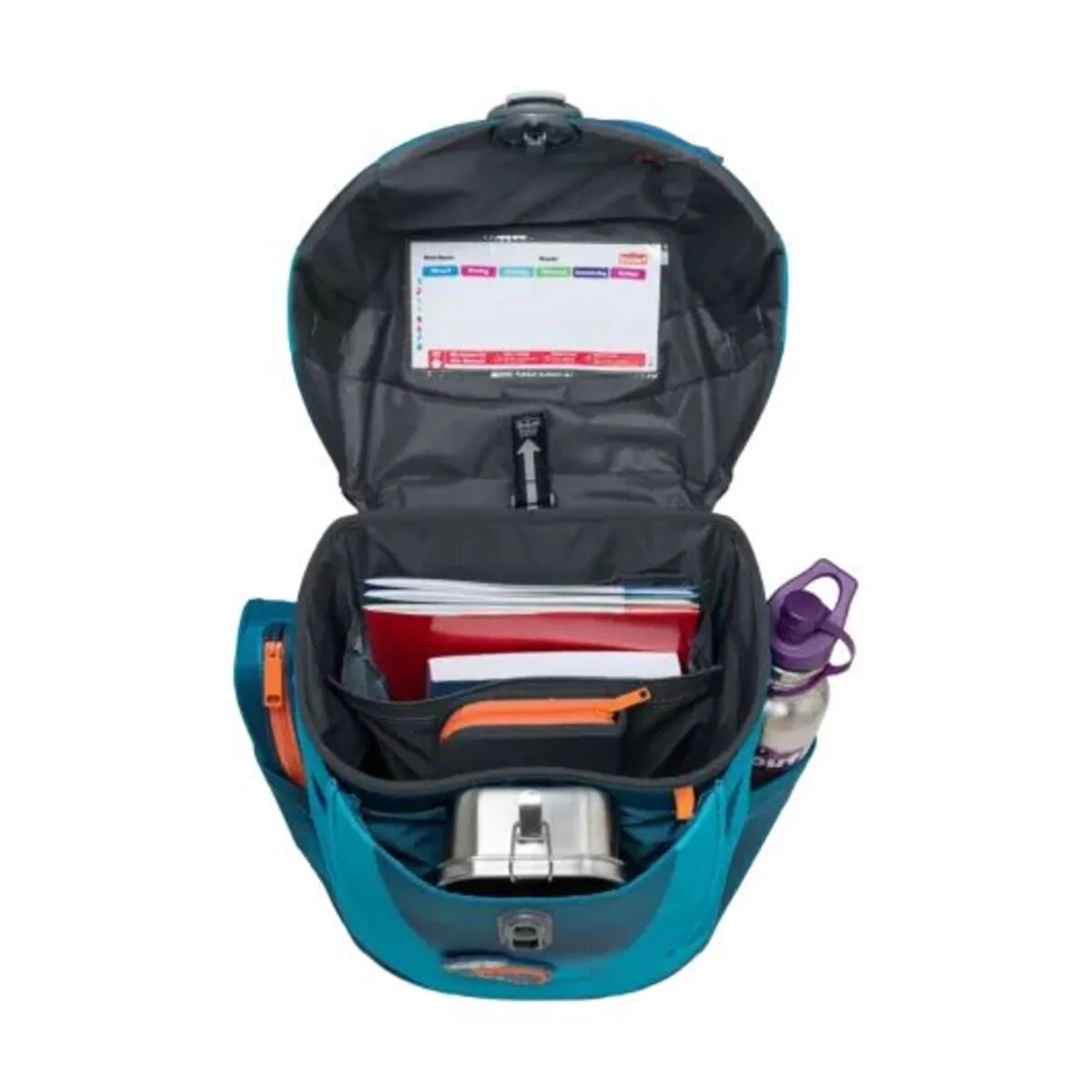 Scout Schulranzen-Set Sunny II Exklusiv Superflash Seadragon, 4-teilig