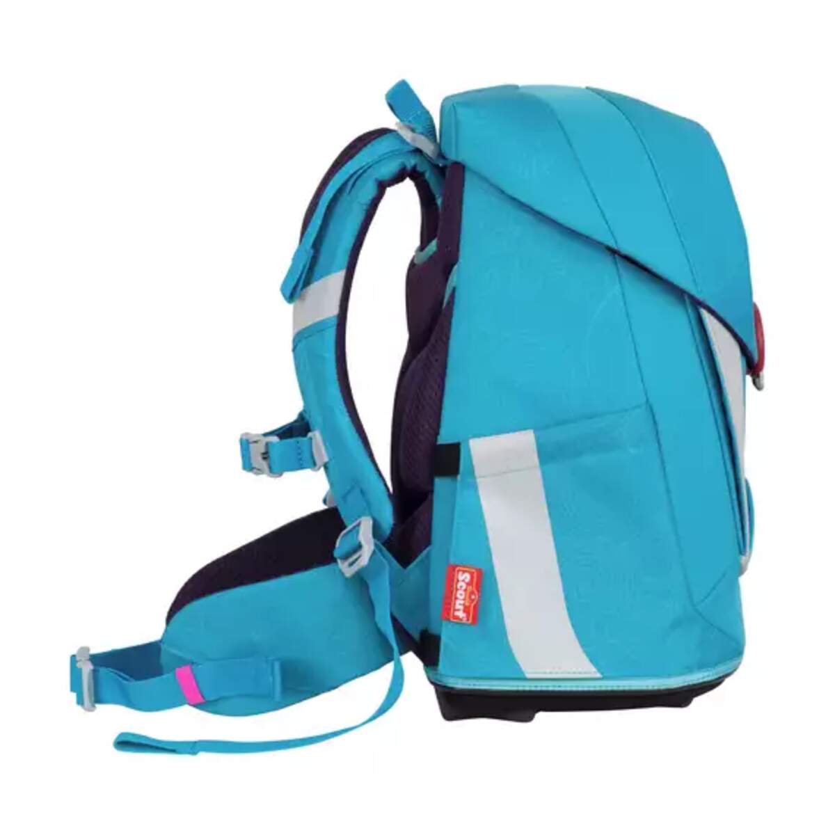 Scout Schulranzenset Sunny II Dolphins, 4-teilig